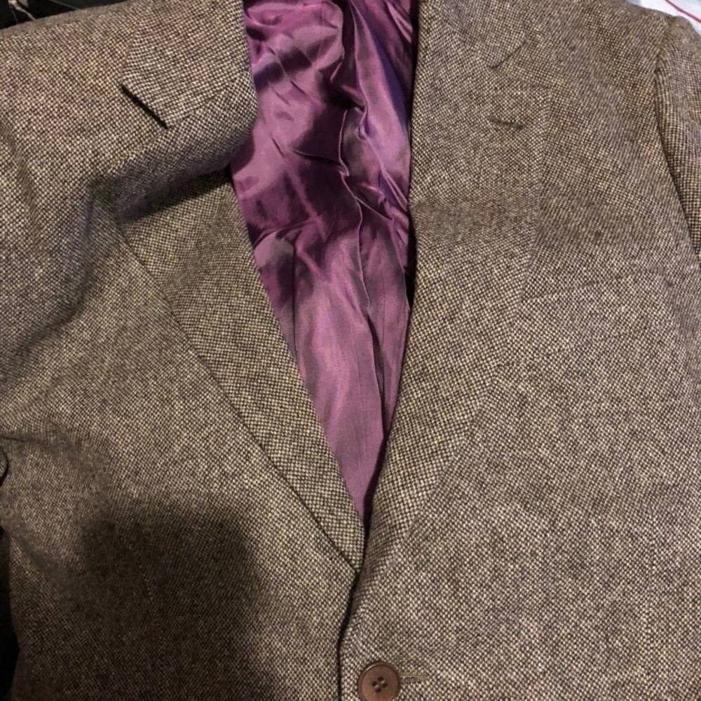 1 Brown Blazer & 1 Charcoal Suit